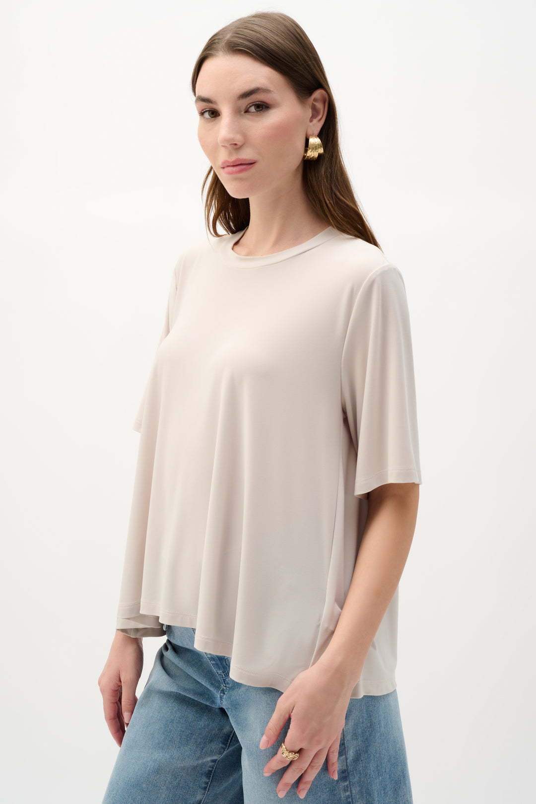 Spring Coloring Chart Joseph Ribkoff Silky Knit Trapeze Top Style 262219 – DECABANA