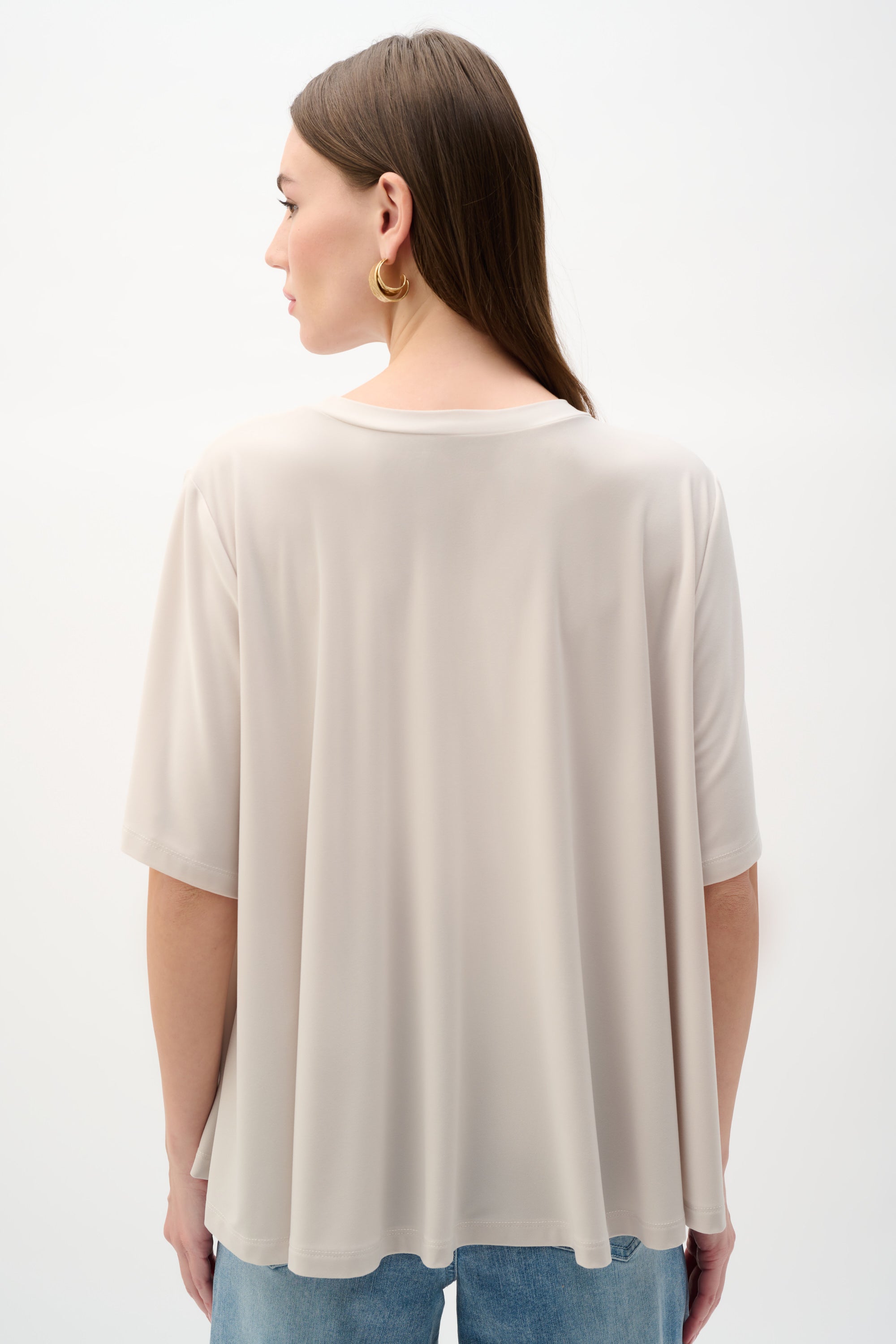 Spring Coloring Chart Joseph Ribkoff Silky Knit Trapeze Top Style 262219 – DECABANA