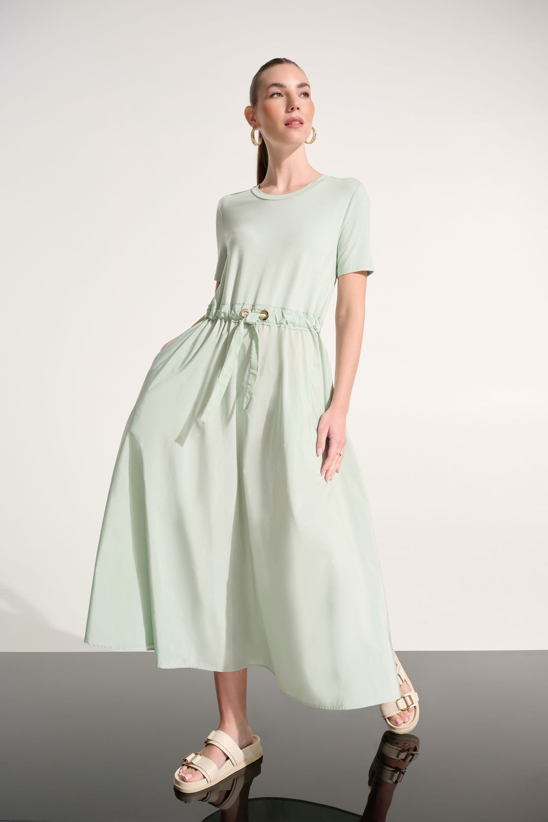Joseph Ribkoff Fit & Flare Dress With Waist Detail Style 262627 DECABANA Joseph Ribkoff Fit & Flare Dress With Waist Detail Style 262627 DECABANA