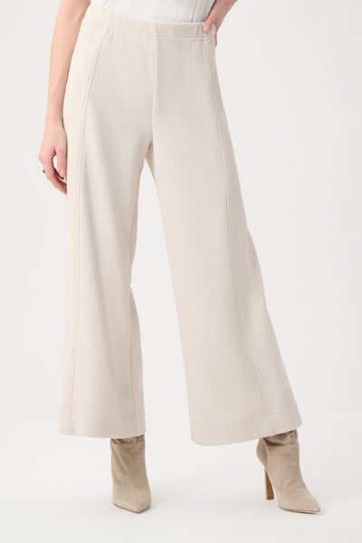 Joseph Ribkoff Textured Culotte Pants With Pin-Tuck Detail Style