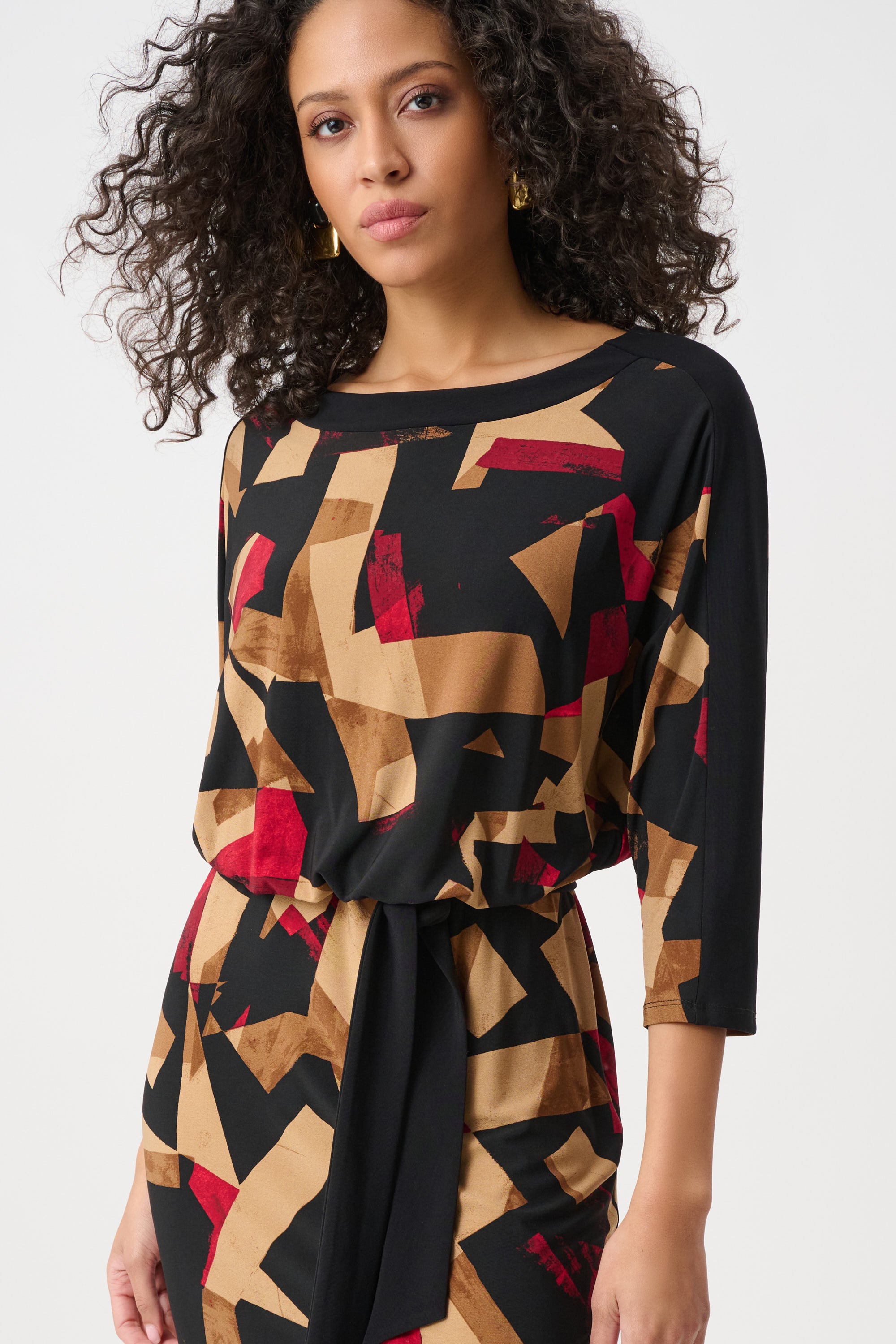 abstract knit dress Parsley & Sage Abstract Knit Dress