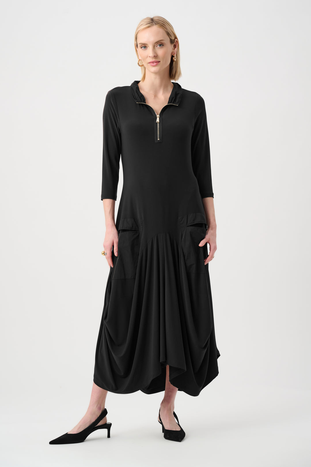 Joseph Ribkoff Midi Cocoon Dress Style 263159