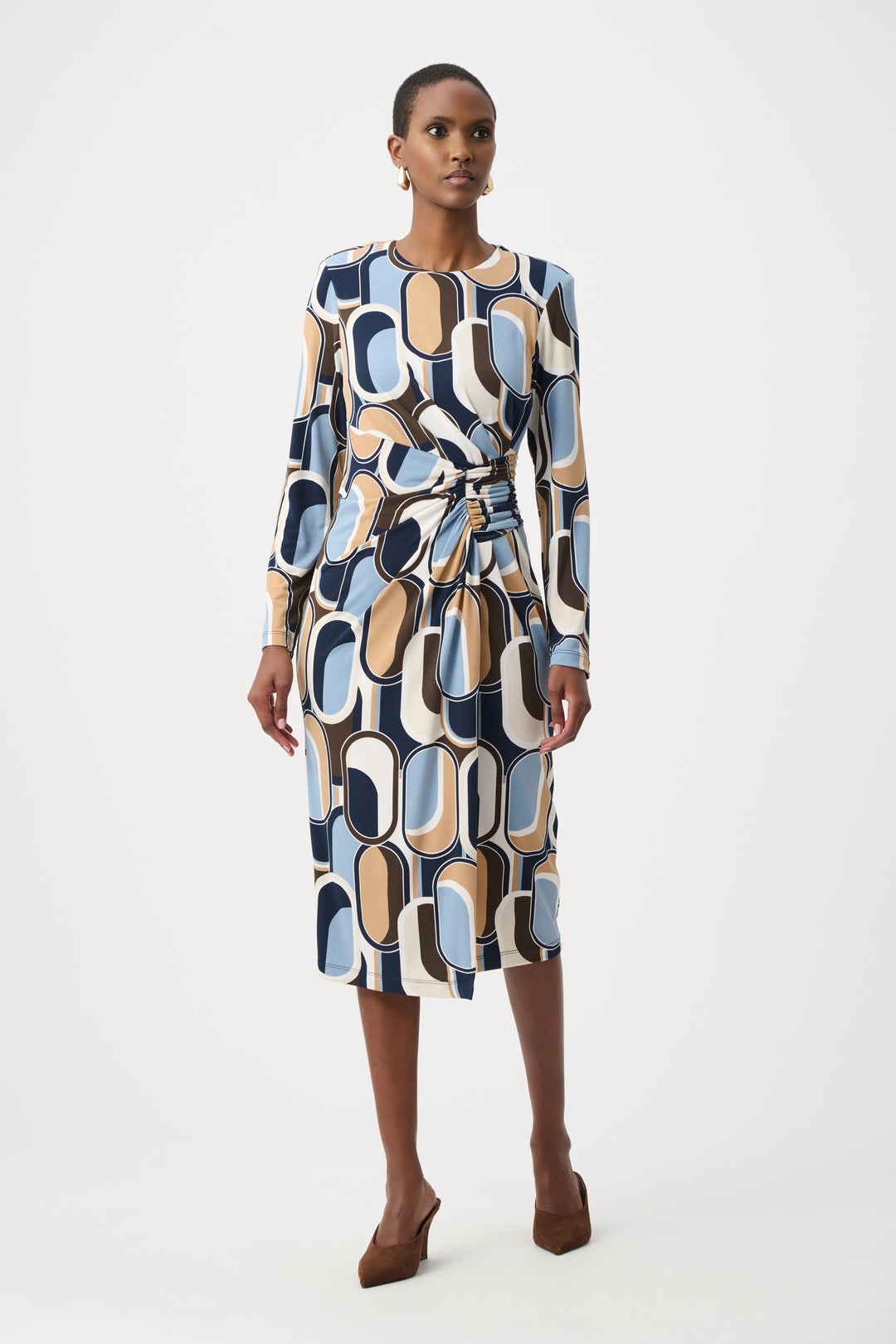 Joseph Ribkoff Printed Wrap Dress Style 263218