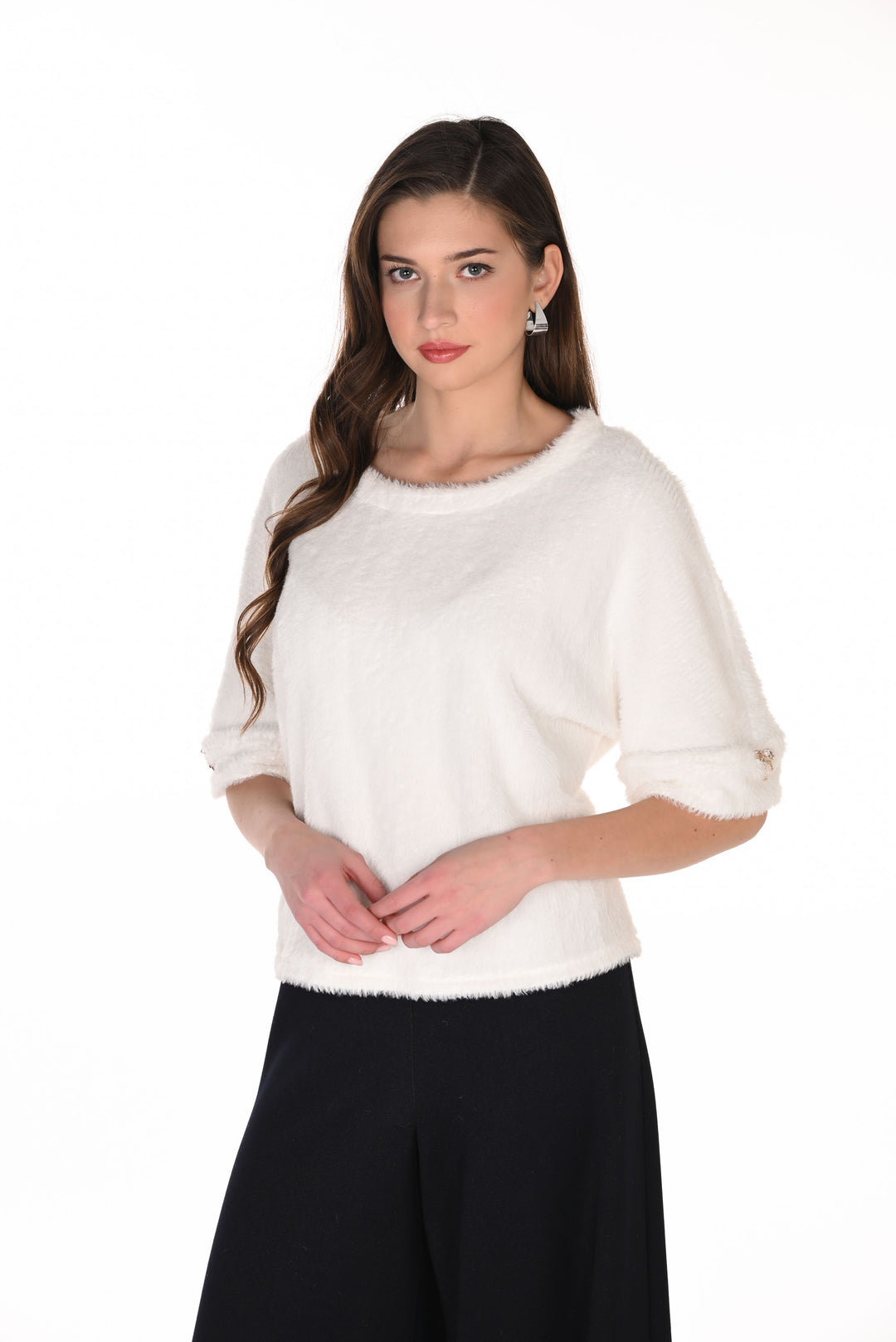 Frank Lyman Embellished Casual Pullover Style 263356