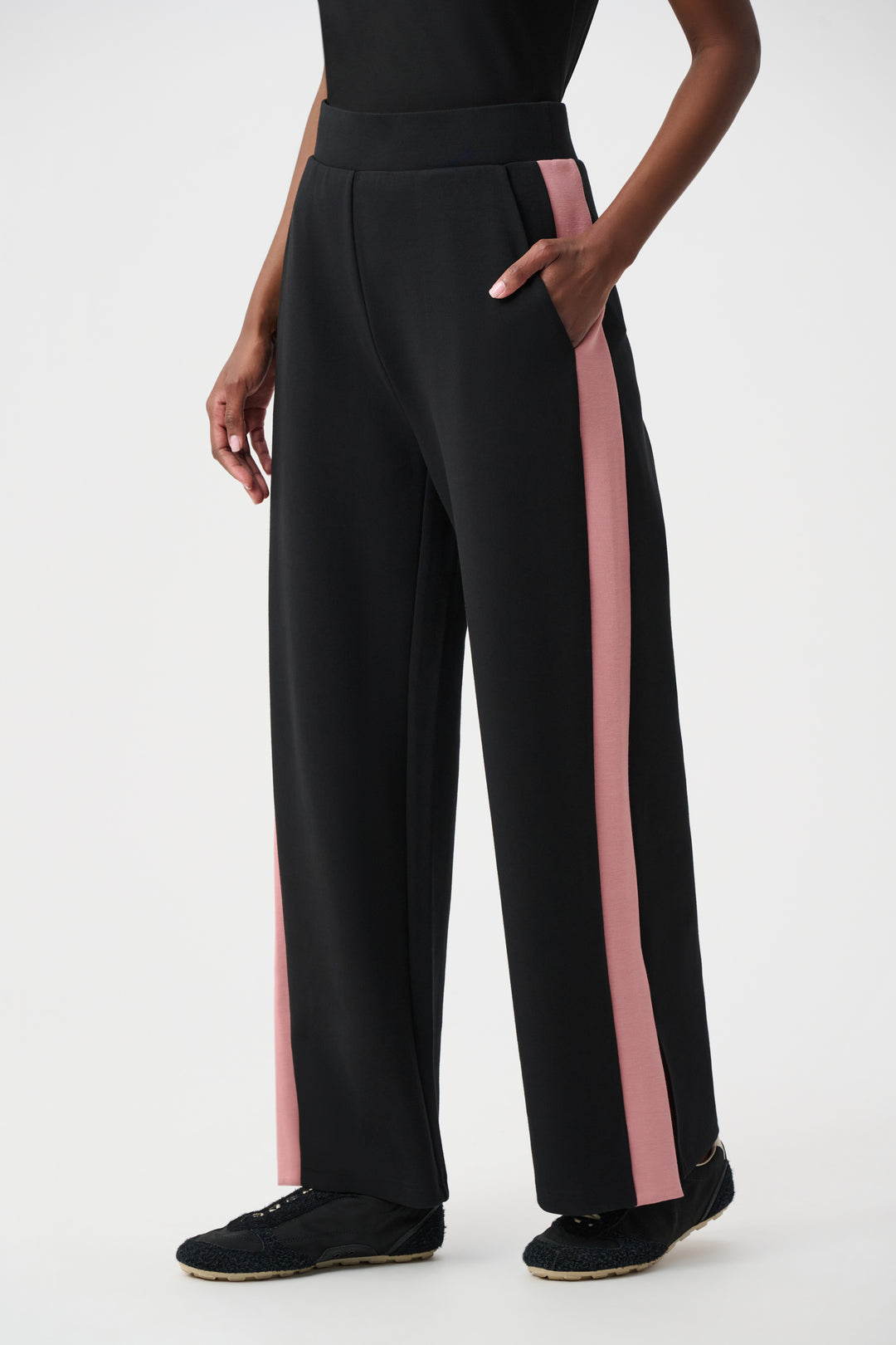 Joseph Ribkoff Color Block Wide Leg Pants Style 263622