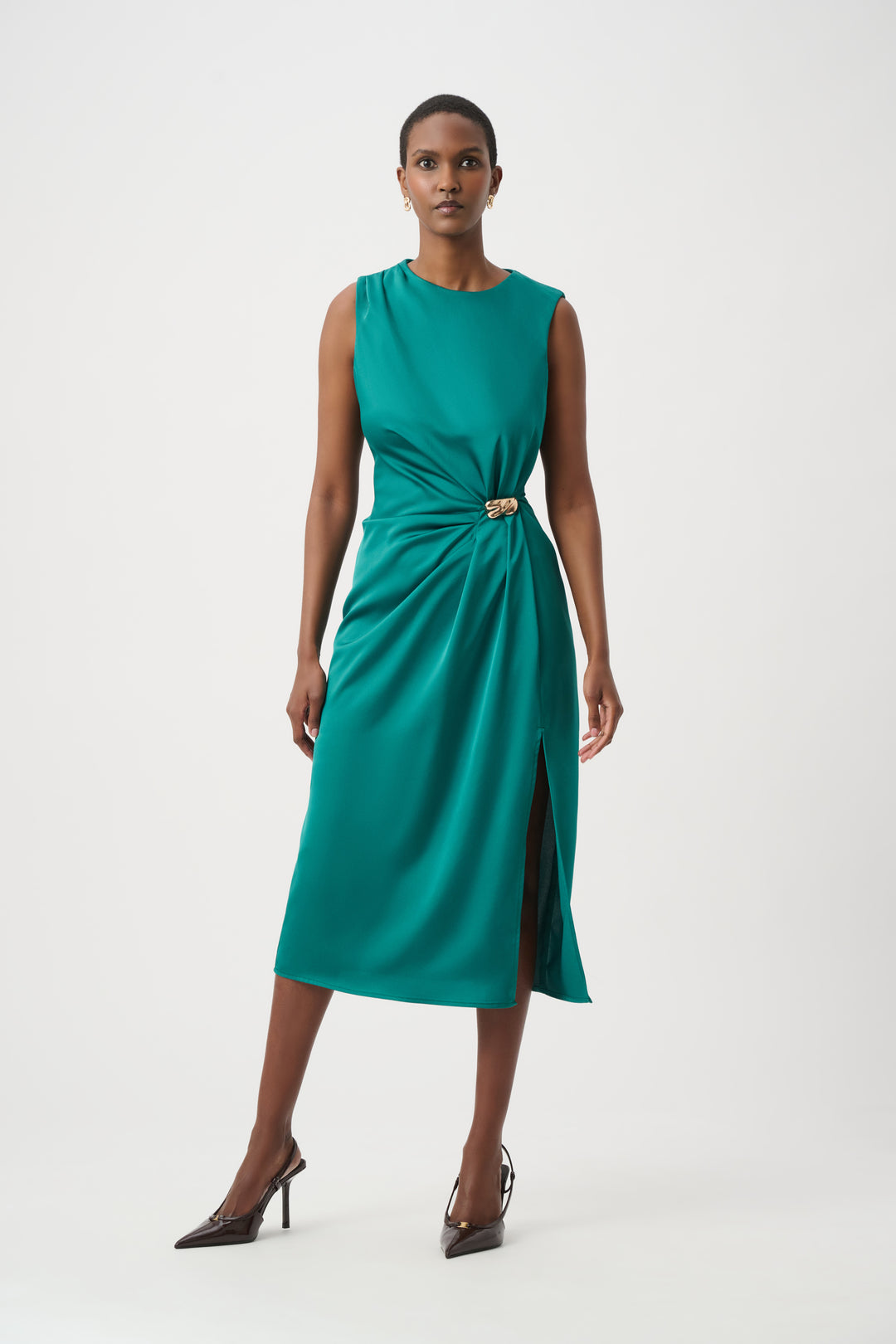 Joseph Ribkoff Satin Sheath Dress Style 264066