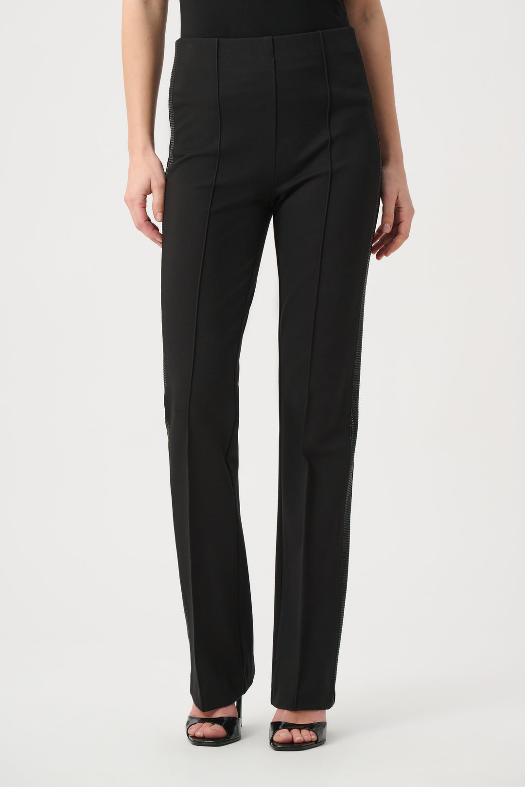 Joseph Ribkoff Flared Pants with Rhinestones Style 264074
