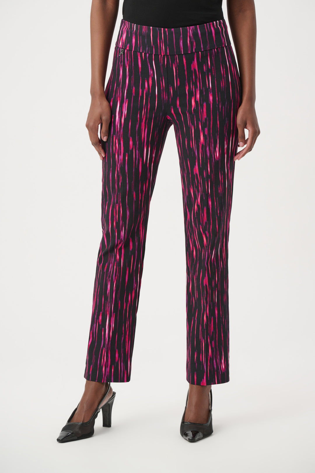 Joseph Ribkoff Abstract Print Pull-On Pants Style 264193