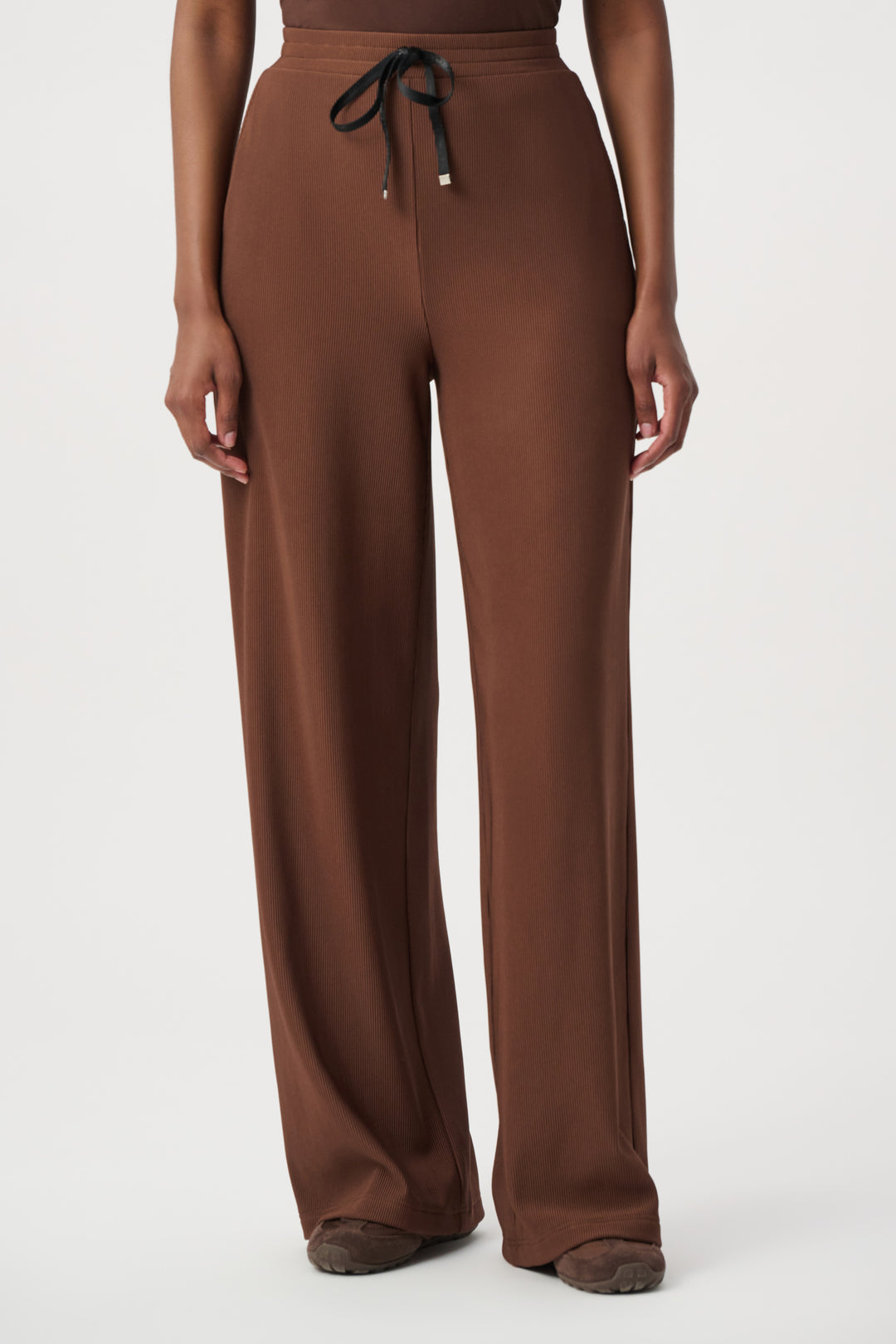 Joseph Ribkoff Rib Knit Wide-Leg Pull-On Pants Style 264603.