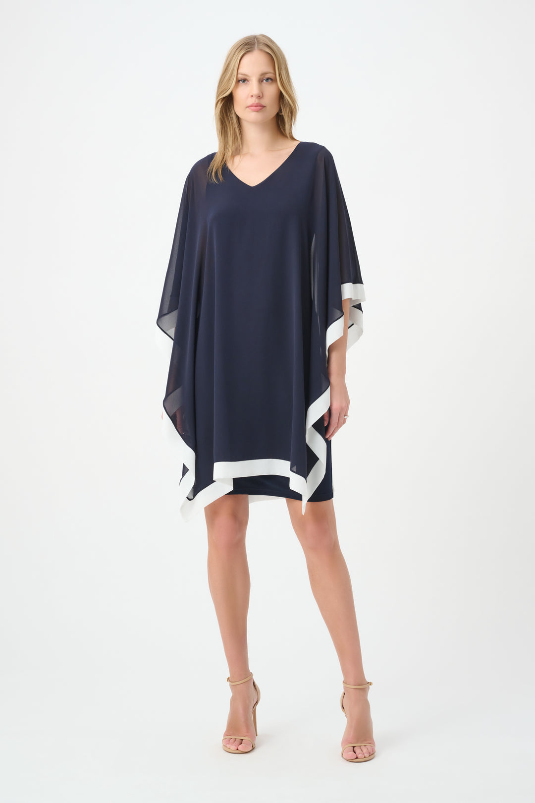 Joseph Ribkoff Chiffon Overlay Dress Style 264714