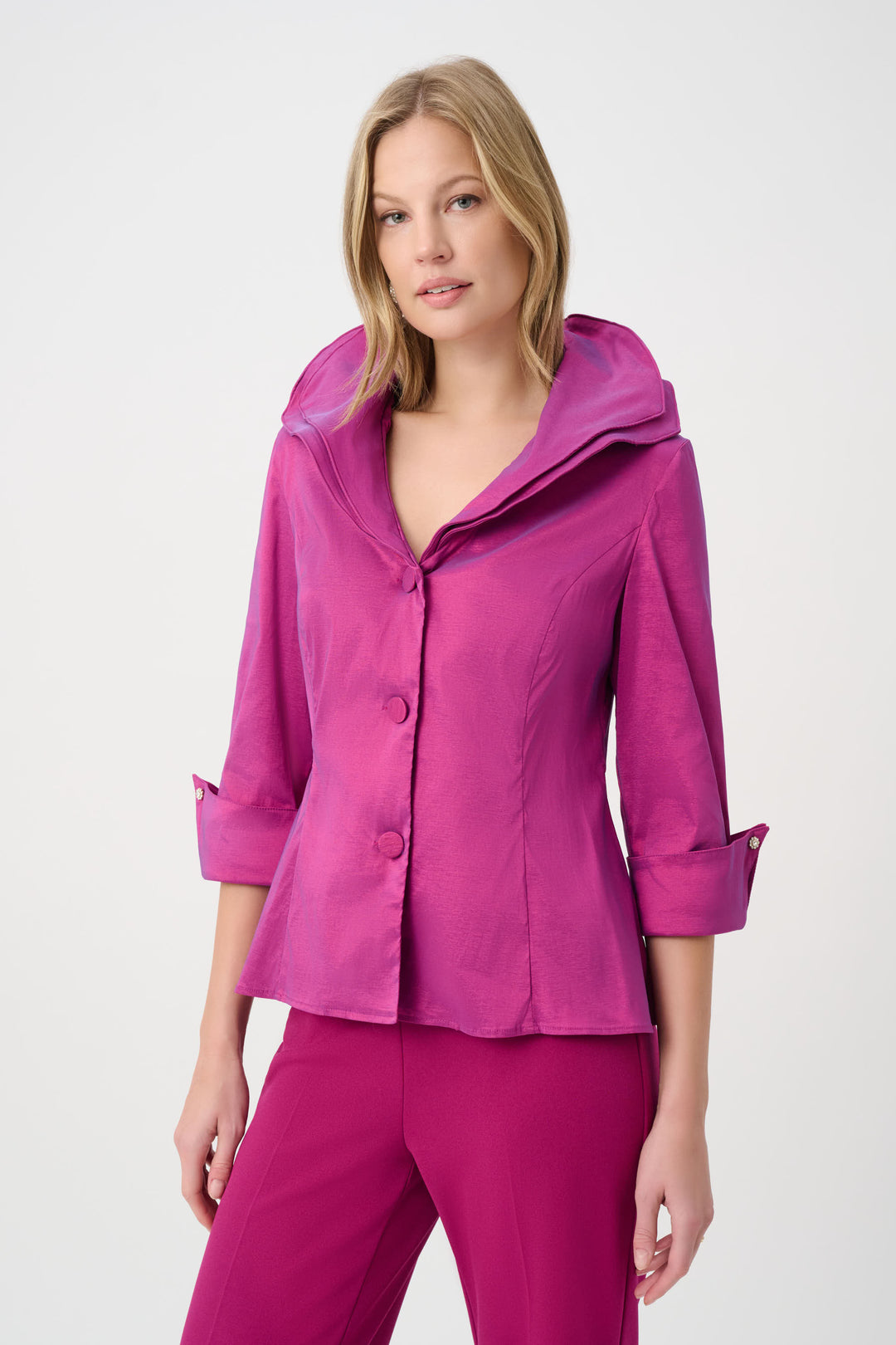 Joseph Ribkoff Double Lapel Collar Blouse Style 264719