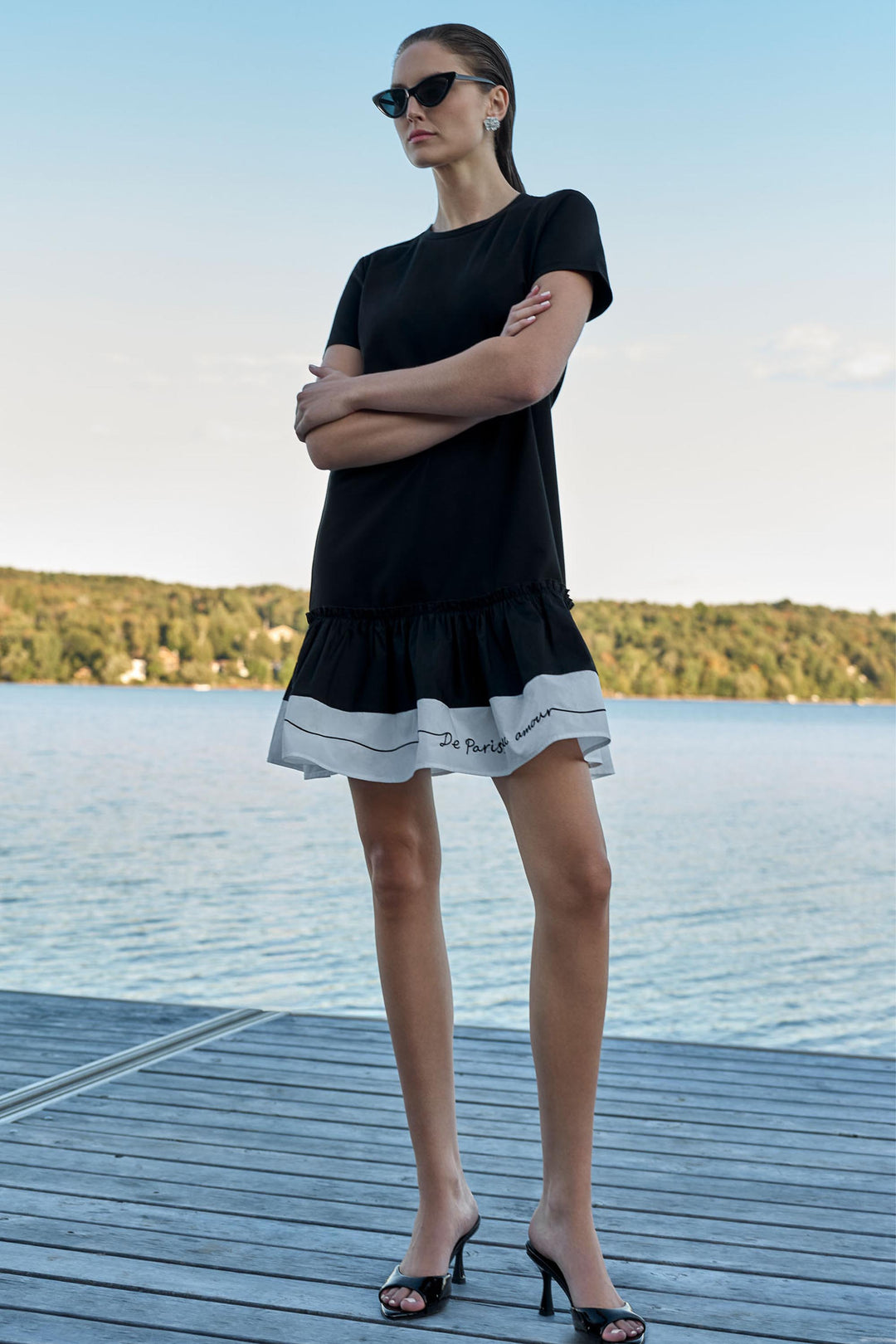 Frank Lyman Casual Mini A-line Dress Style 266573