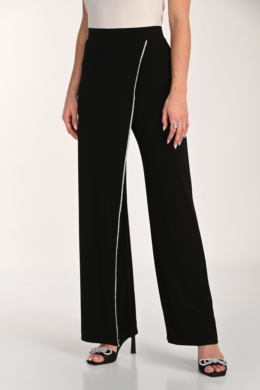 Frank Lyman High-waisted Wide-leg Trousers Style 268001