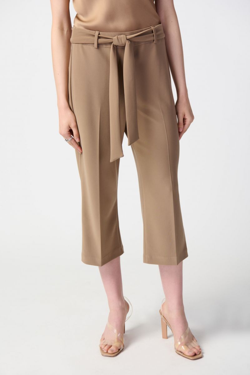 Joseph Ribkoff Tiger's Eye Pull-On Culotte Pants Style 241071