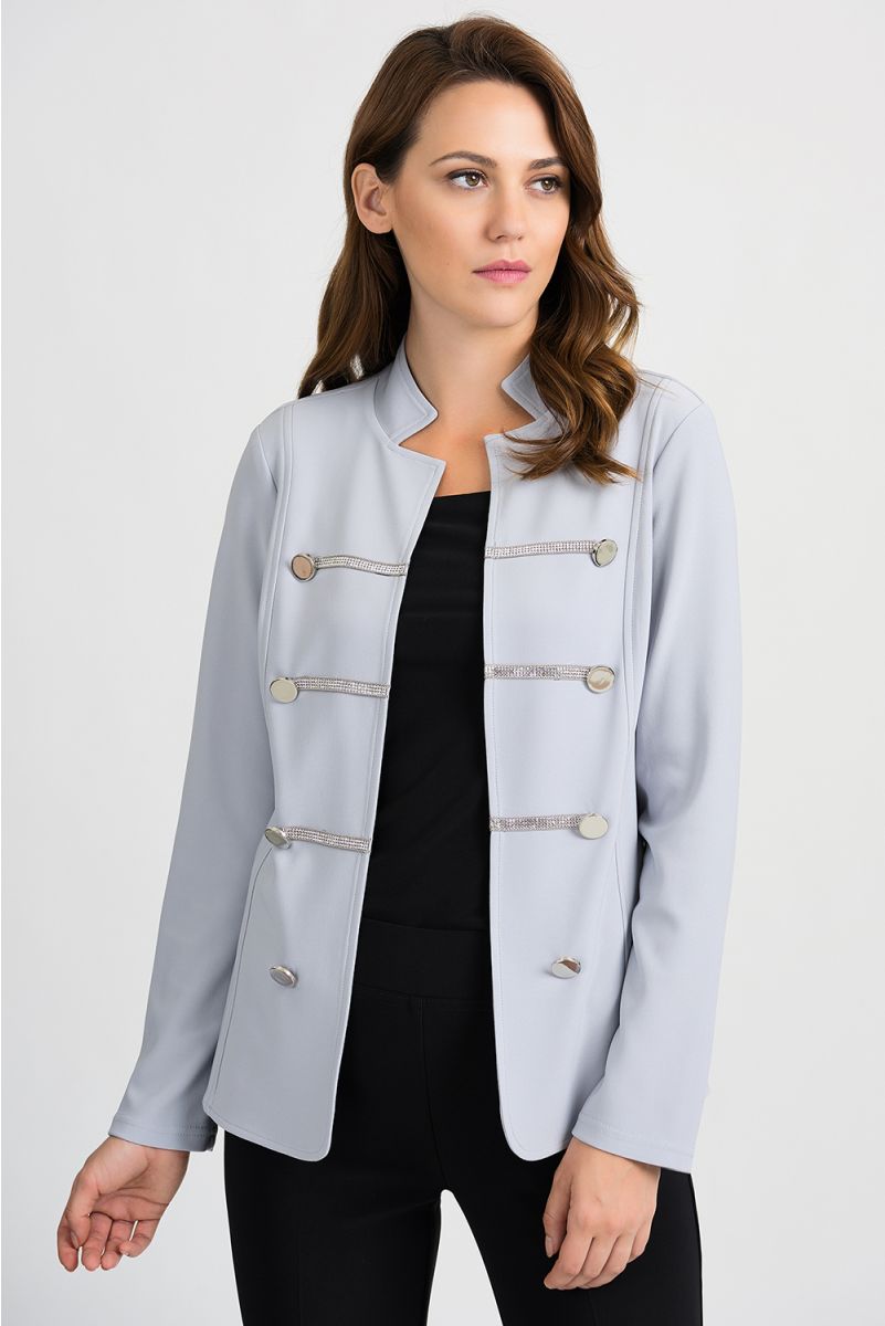 Joseph Ribkoff Grey Frost Jacket Style 1030