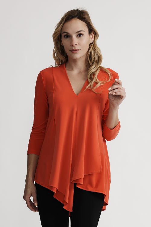 Joseph Ribkoff Papaya Top Style 161066