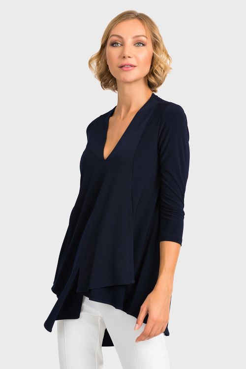 Joseph Ribkoff Midnight Blue Tunic Style 161066