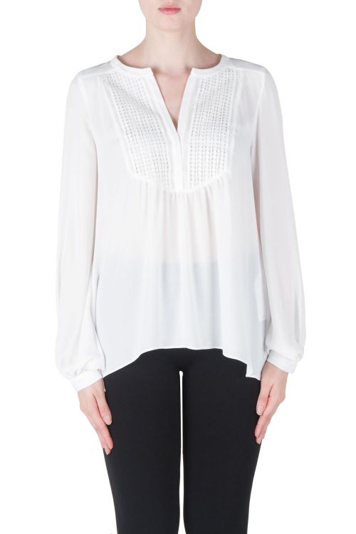 Joseph Ribkoff Off-White Blouse Style 171483