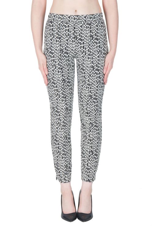 Joseph Ribkoff Black/Off-White Pant Style 171845