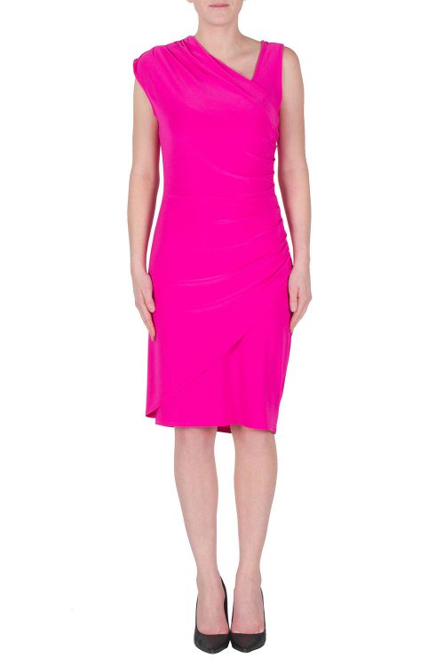 Joseph Ribkoff Electric Pink Dress Style 172014