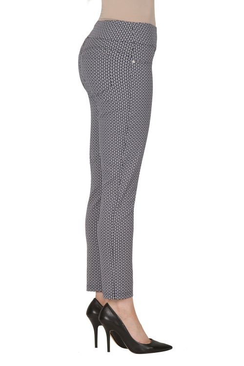 Joseph Ribkoff Midnight Blue/White Pant Style 172780