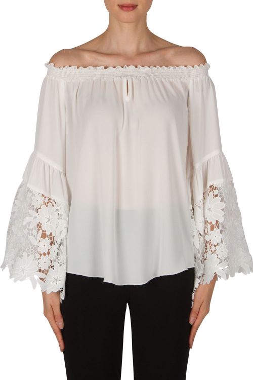 Joseph Ribkoff Off-White Top Style 173286