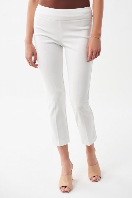 Joseph Ribkoff White Ankle Length Pant Style 181089 - Main image