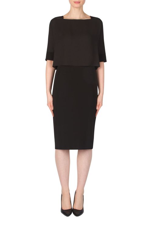 Joseph Ribkoff Black Dress Style 181256