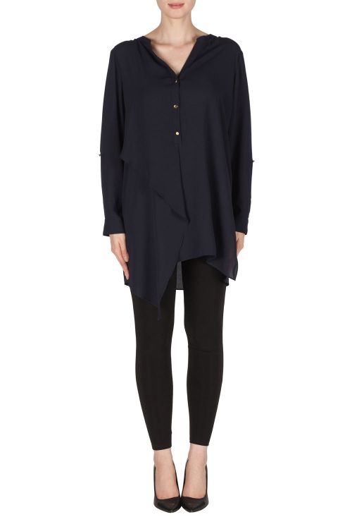 Joseph Ribkoff Midnight Blue Blouse Style 181280