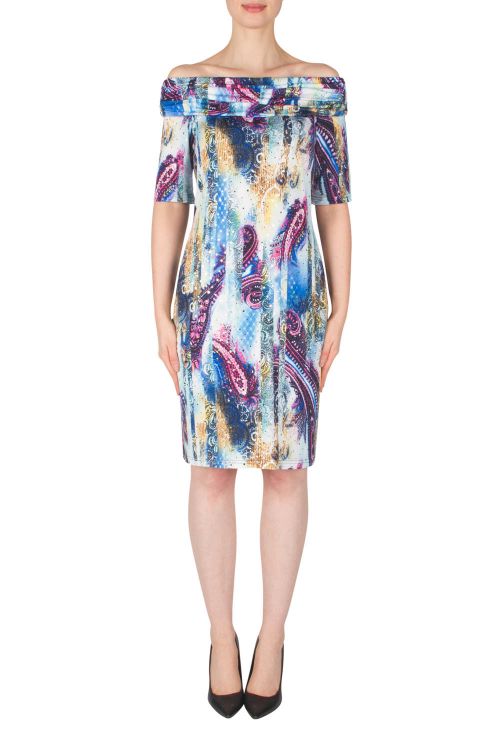 Joseph Ribkoff Multi Dress Style 182660