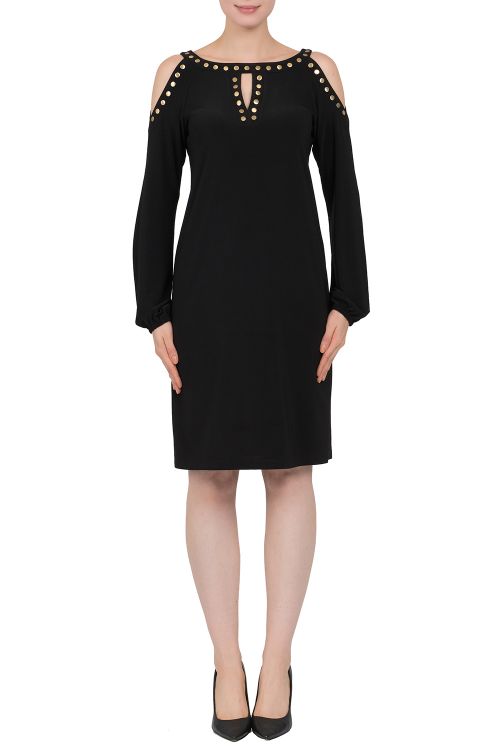 Joseph Ribkoff Black Dress Style 183036