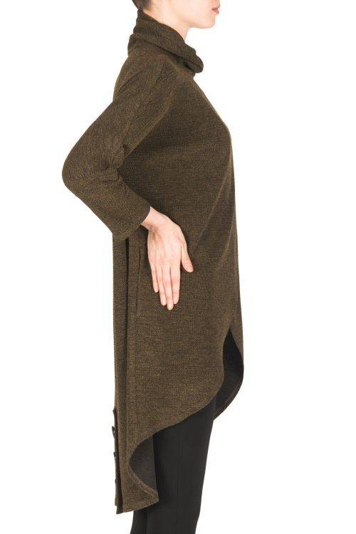 Joseph Ribkoff Olive/Black Tunic Style 183322