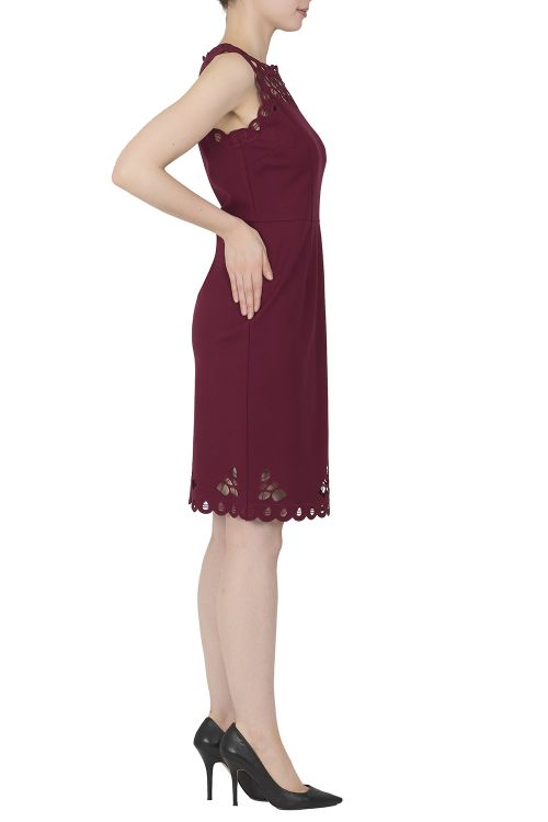 Joseph Ribkoff Cranberry Dress Style 183339 