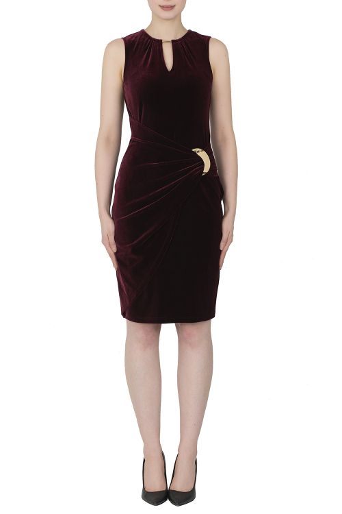 Joseph Ribkoff Bordeaux Dress Style 183457