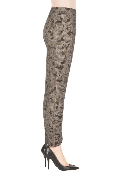 Joseph Ribkoff Black/Taupe Pant Style 183525