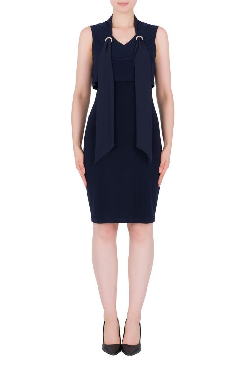 Joseph Ribkoff Midnight Blue Dress Style 184201