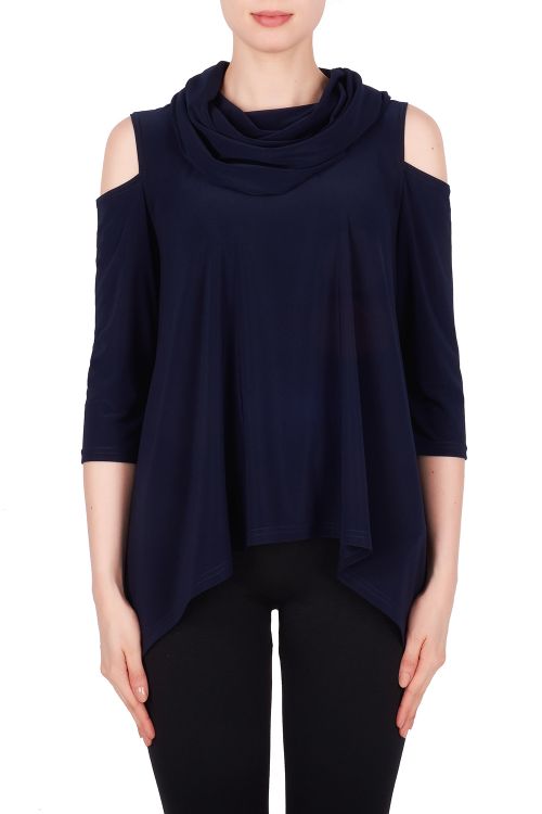 Joseph Ribkoff Navy Top Style 191074