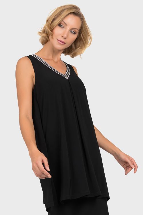 Joseph Ribkoff Black Tunic Style 191077