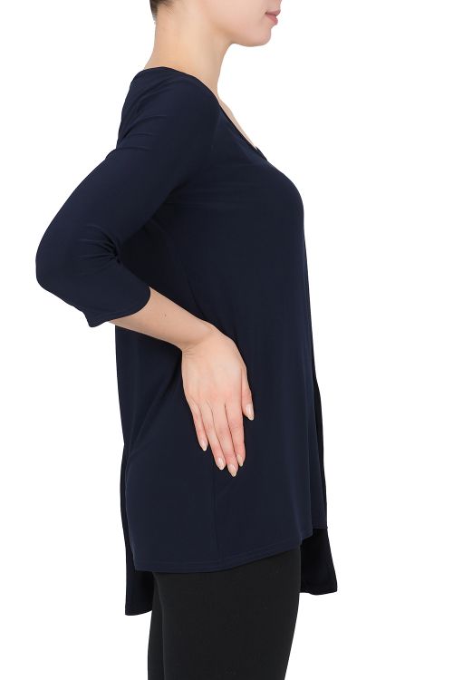 Joseph Ribkoff Navy Top  Style 191080