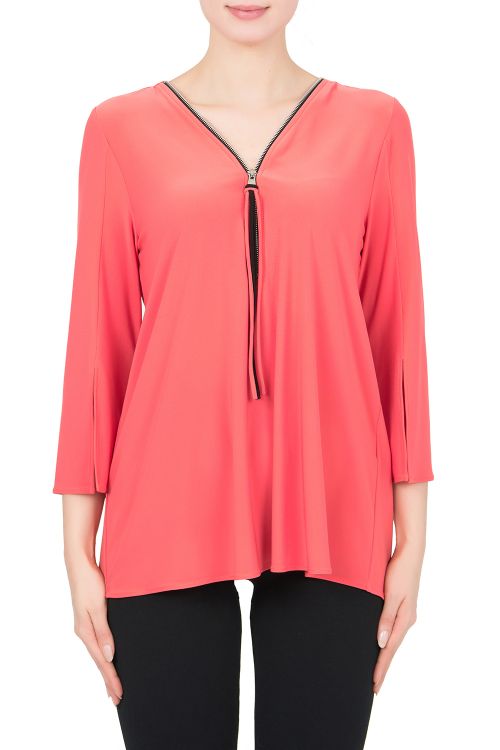 Joseph Ribkoff Flamingo Top Style 191143