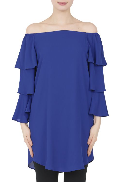 Joseph Ribkof Tunic/ Dress Royal Sapphire Style 191241