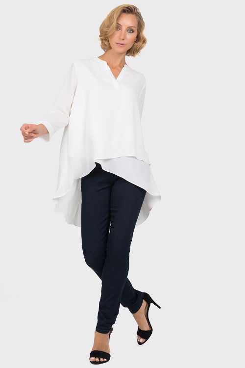 Joseph Ribkoff Off-White Blouse Style 191268