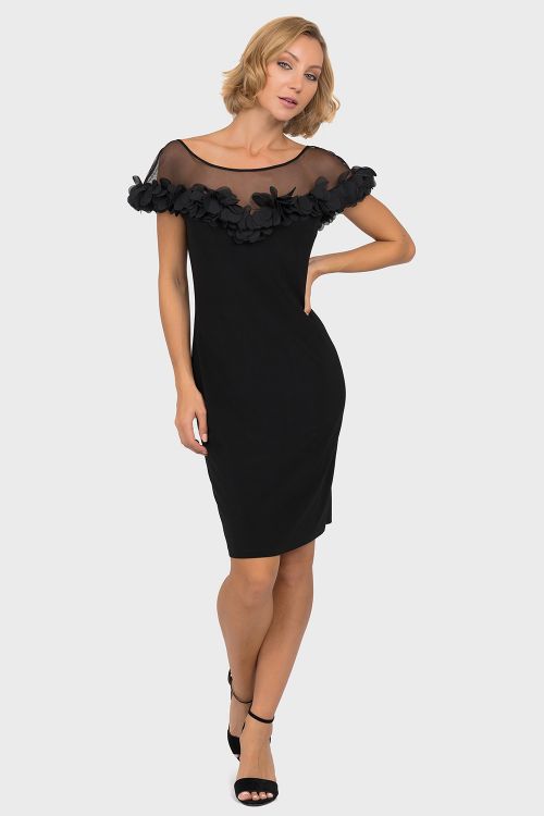 Joseph Ribkoff Black Dress Style 191305