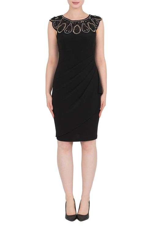 Joseph Ribkoff Black Dress Style 191307