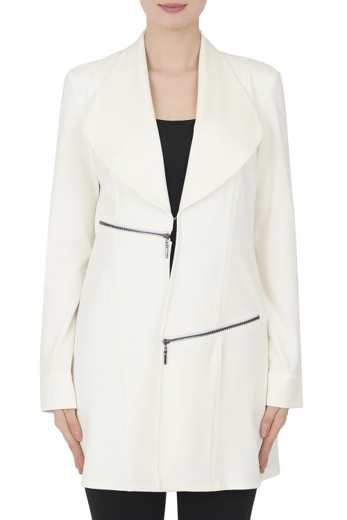 Joseph Ribkoff White Jacket Style 191378