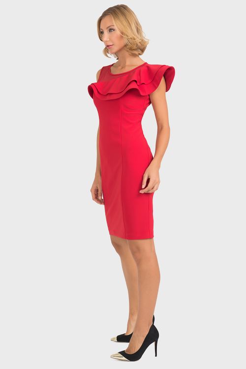 Joseph Ribkoff Red Dress Style 193298