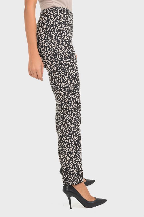 Joseph Ribkoff Black/Beige Pants Style 193772