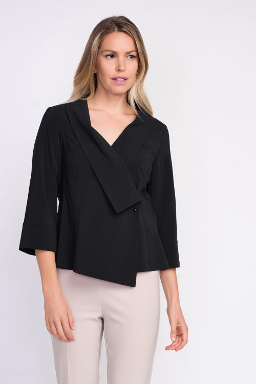 Joseph Ribkoff Black Blouse Style 203295