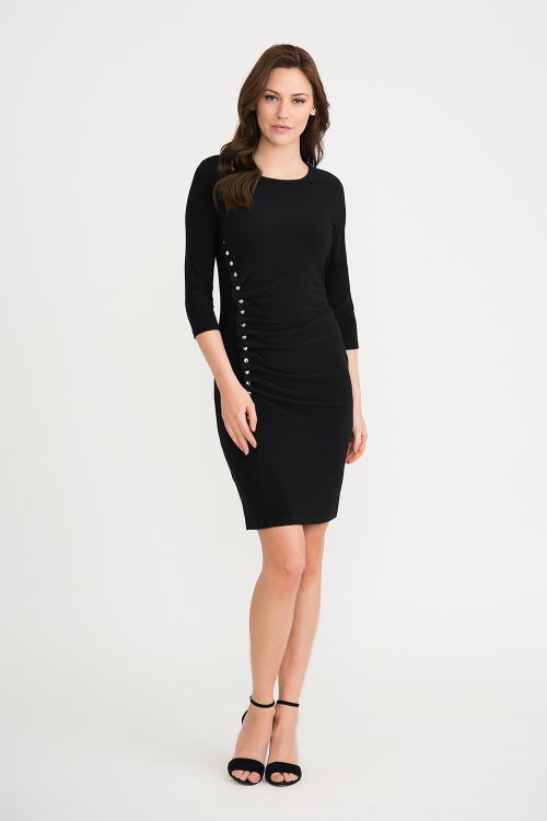 Joseph Ribkoff Black Dress Style 201140