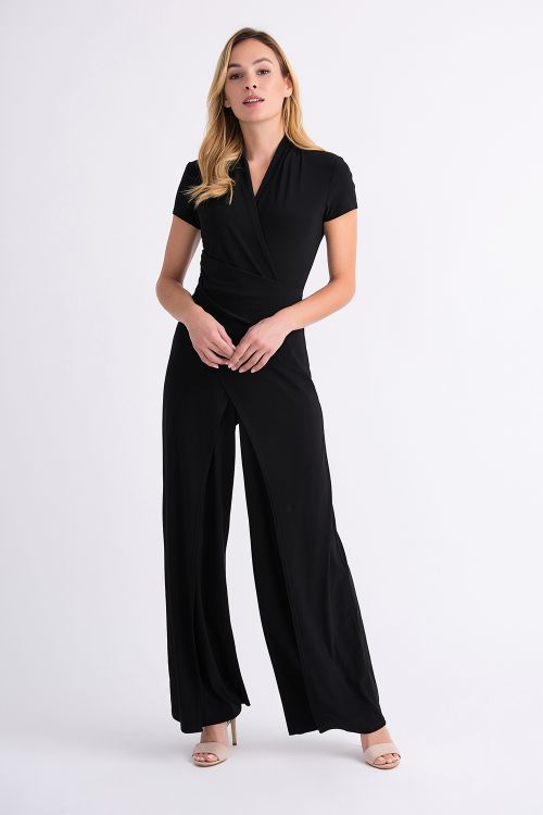 Joseph Ribkoff Black Jumpsuit Style 201146